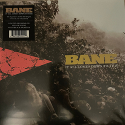 Bane (2) It All Comes Down To This Vinyl LP USED