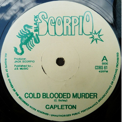 Capleton Cold Blooded Murder Vinyl 12" USED