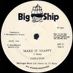 Capleton Make It Snappy Vinyl 12" USED