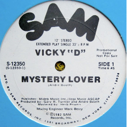 Vicky "D" Mystery Lover Vinyl 12" USED