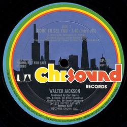 Walter Jackson Good To See You / Manhattan Skyline Vinyl 12" USED