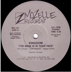 Kingdom The Base Is In Your Face Vinyl 12" USED