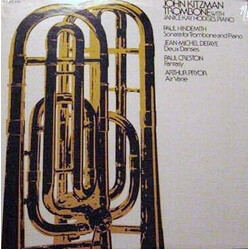 John Kitzman / Janice K. Hodges John Kitzman Trombone with Janice Kay Hodges, Piano Vinyl LP USED