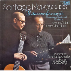 Santiago Navascués / Mauro Giuliani (2) / Heitor Villa-Lobos / Münchner Rundfunkorchester / Heinz Wallberg Gitarrenkonzerte Vinyl LP USED