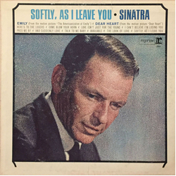 Frank Sinatra Softly, As I Leave You Vinyl LP USED