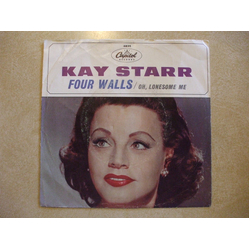 Kay Starr Four Walls / Oh, Lonesome Me Vinyl 7" USED