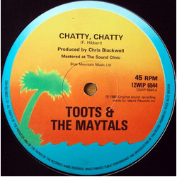 Toots & The Maytals Chatty, Chatty / Turn It Up Vinyl 12" USED
