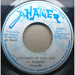 The Chantells Children Of Jah - Jah Vinyl 7" USED