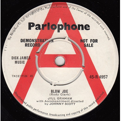 Jill Graham (3) Blow Joe Vinyl 7" USED