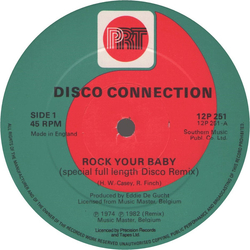 Disco Connection Rock Your Baby Vinyl 12" USED