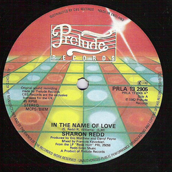 Sharon Redd In The Name Of Love Vinyl 12" USED