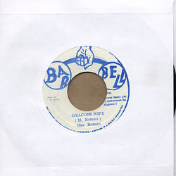 Max Romeo Deacon's Wife Vinyl 7" USED