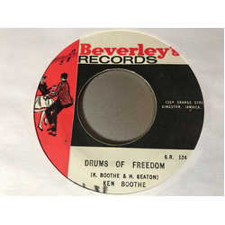Ken Boothe Drums of Freedom Vinyl 7" USED