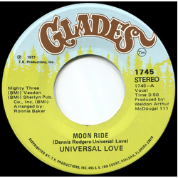 Universal Love (3) Moon Ride / It's You Girl Vinyl 7" USED