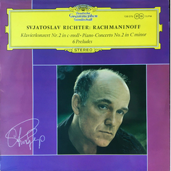 Sviatoslav Richter / Sergei Vasilyevich Rachmaninoff Klavierkonzert Nr. 2 In C-moll • Piano-Concerto No. 2 In C Minor / 6 Preludes Vinyl LP USED