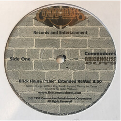 Commodores Brickhouse Cuts USED VINYL 12INCH