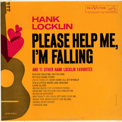 Hank Locklin Please Help Me, I'm Falling Vinyl LP USED