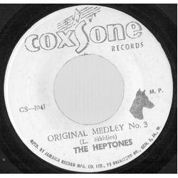 The Heptones Original Medley No. 3 Vinyl 7" USED