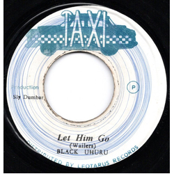 Black Uhuru Let Him Go Vinyl 7" USED