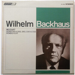 Wilhelm Backhaus / Wolfgang Amadeus Mozart Sonatas K.282, 283, 330 & 332 / Rondo K.511 Vinyl LP USED