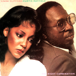 Linda Clifford / Curtis Mayfield The Right Combination Vinyl LP USED