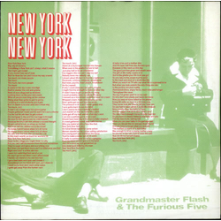 Grandmaster Flash & The Furious Five New York New York Vinyl 12" USED