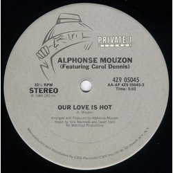 Alphonse Mouzon / Carolyn Dennis Our Love Is Hot Vinyl 12" USED