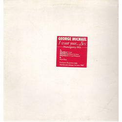 George Michael I Want Your... Sex Vinyl 12" USED