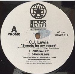CJ Lewis Sweets For My Sweet Vinyl 12" USED