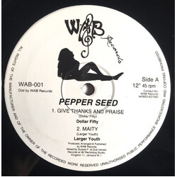 Dollar Fifty / Larger Youth / Singer Blue / Ed Ninja / Naggo Morris Give Thanks And Praise / Maity / Sparkling Lights / Mandella USED VINYL 12INCH 45 