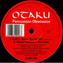 Otaku Percussion Obsession Vinyl 12" USED