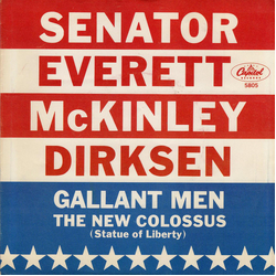 Everett Dirksen Gallant Men Vinyl 7" USED