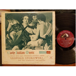 Leopold Stokowski And His Symphony Orchestra Early Italian Music Vinyl LP USED