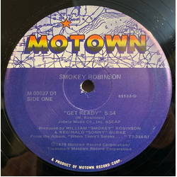 Smokey Robinson Get Ready Vinyl 12" USED