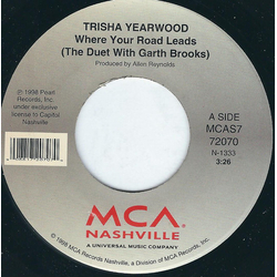 Trisha Yearwood Where Your Road Leads Vinyl 7" USED