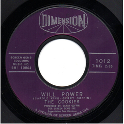The Cookies Will Power / I Want A Boy For My Birthday Vinyl 7" USED