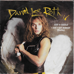 David Lee Roth Just A Gigolo / I Ain't Got Nobody (Medley) Vinyl 7" USED