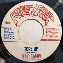 Ray Campi Tore Up / If It's All The Same To You Vinyl 7" USED