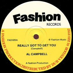 Al Campbell / The Massive Horns Really Got To Get You / Beat The Fence Vinyl 12" USED