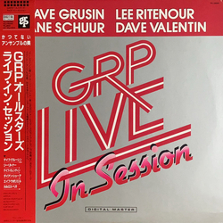 Dave Grusin / Lee Ritenour / Diane Schuur / Dave Valentin GRP Live In Session Vinyl LP USED