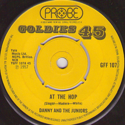 Danny & The Juniors At The Hop / Rock And Roll Is Here To Stay Vinyl 7" USED