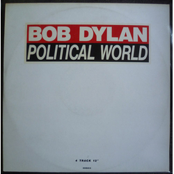 Bob Dylan Political World Vinyl 12" USED