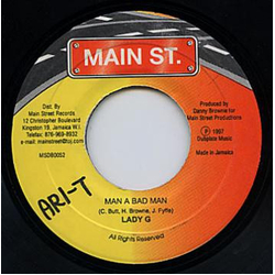 Lady G Man A Bad Man Vinyl 7" USED