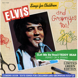 Elvis Presley (Let Me Be Your) Teddy Bear Vinyl 7" USED