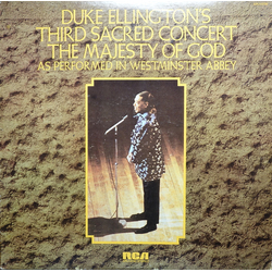 Duke Ellington And His Orchestra Duke Ellington's Third Sacred Concert, The Majesty Of God, As Performed In Westminster Abbey Vinyl LP USED