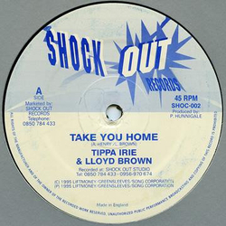 Tippa Irie / Lloyd Brown Take You Home Vinyl 12" USED