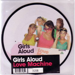 Girls Aloud Love Machine Vinyl 7" USED
