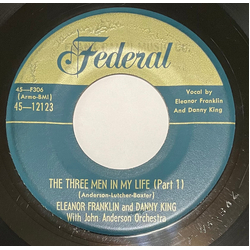 Eleanor Franklin / Danny King (13) The Three Men In My Life Vinyl 7" USED