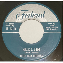 Little Willie Littlefield Miss K. C.'s Fine / Rock-A-Bye Baby Vinyl 7" USED