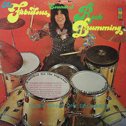 Mike Ricciardella The Fabulous Sounds Of Rock Drumming Vinyl LP USED